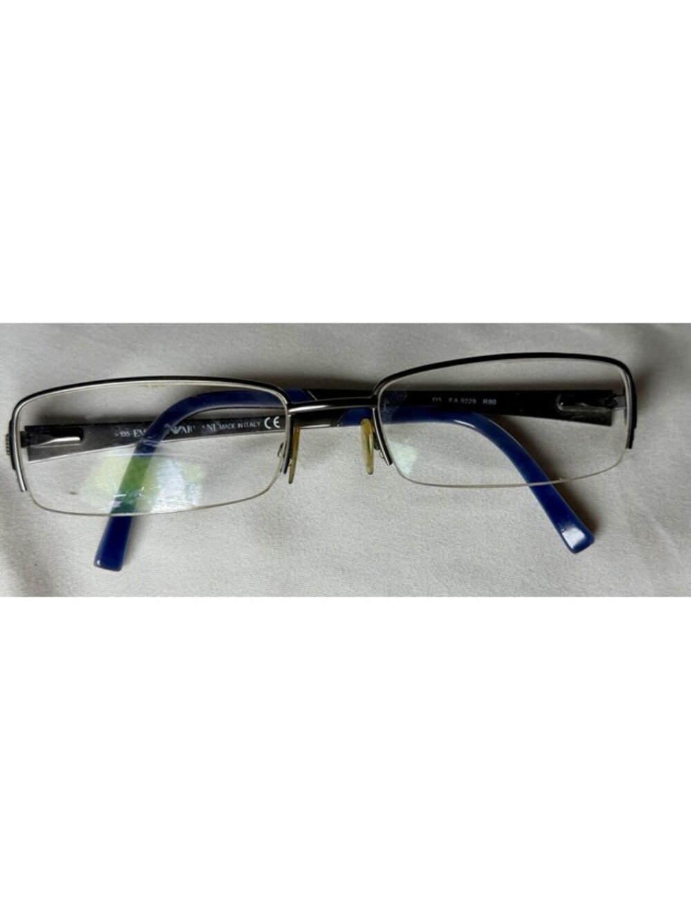 Emporio Armani Rimless Eyeglasses